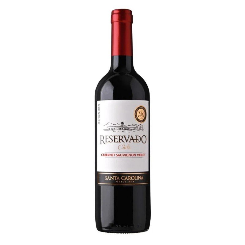 Vino Santa Carolina Cabernet Sauvignon Merlot X 750ml   Vino Santa Carolina Cabernet Sauvignon Merlot X 750ml 